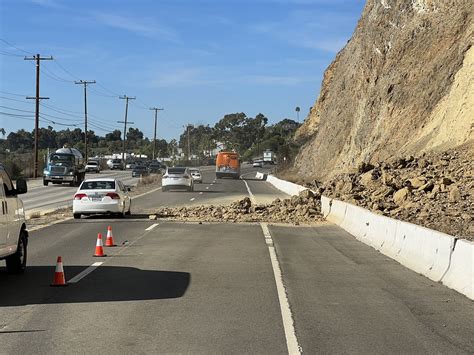 Rockslide causes road closure, Caltrans en route • The Malibu Times