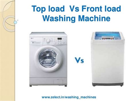 Top Loading Washing Machine Vs Front Loading Washing Machine