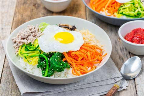 Use This Recipe To Make Bibimbap A Delicious Gorgeous And Easily