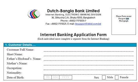 See if your bank allows you to open an account online. DBBL Internet Banking ActivationFeaturesLogin[Form ...