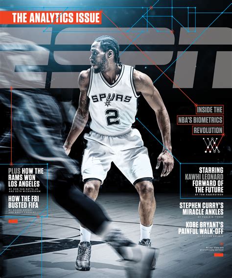 ESPN The Magazine’s Analytics of the NBA Body Issue, on Newsstands