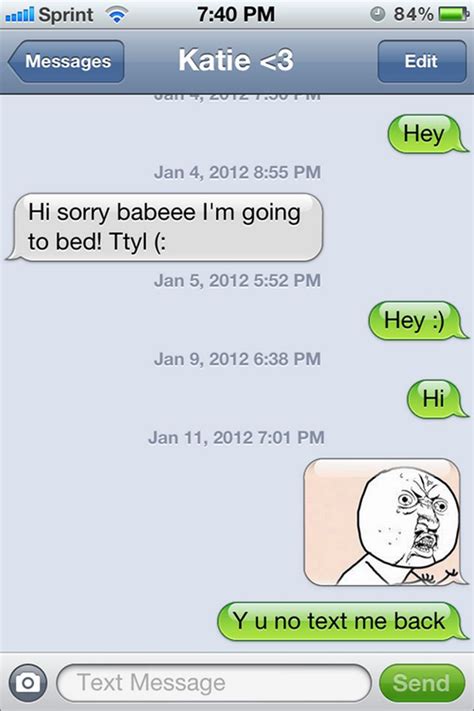 15 Best Text Message Responses When People Dont Text Back When