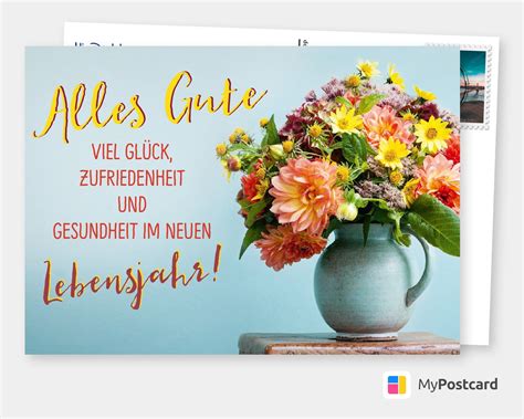 Geburtstagsgrüße - Geburtstagsglückwünsche / alles Gute zum Geburtstag