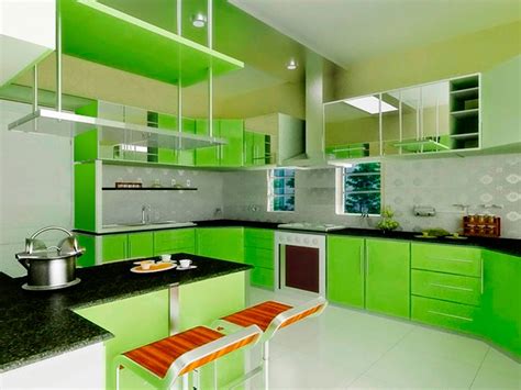 Pilihan Warna Cat Dapur Modern Rumah Minimalis Sederhana