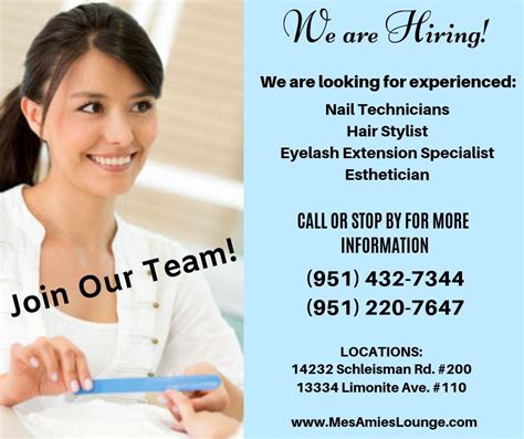 We Are Hiring We Are Hiring Eyelash Extensions Esthetician