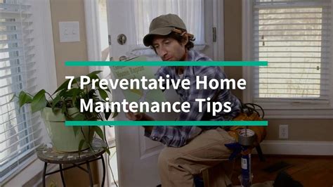 7 Preventative Home Maintenance Tips Youtube