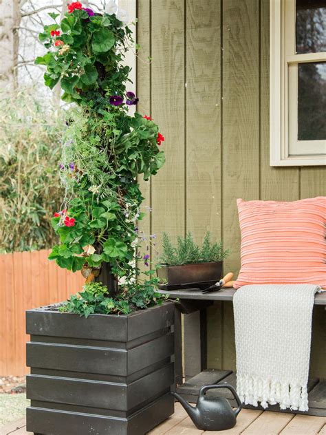How To Make A Vertical Garden With Pvc Pipe Hgtv