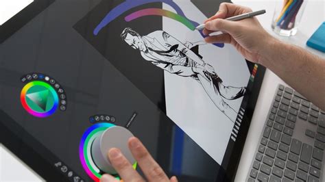 Incredible Digital Drawings Through Microsoft Surface Studio