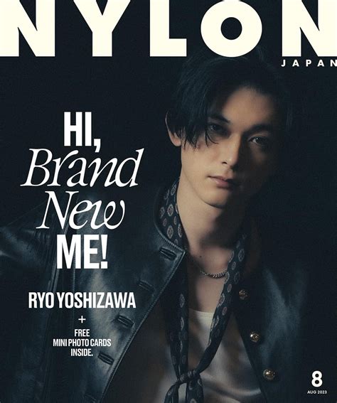 Unleashthegeek On Twitter Yoshizawa Ryo On Cover Of Nylon Japan And Nylon Japan Guys August 2023