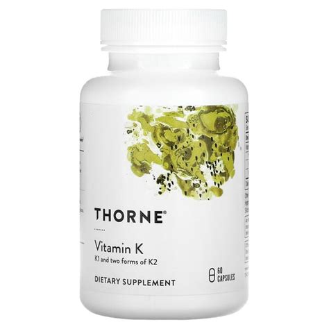Thorne Vitamin K 60 Capsules