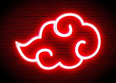 Akatsuki Neon Signs Anime Neon Signs Naruto Signs Gamer Hd