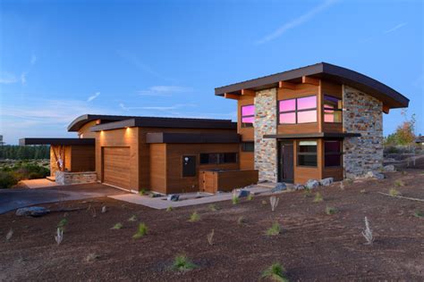 Modern Bend Oregon Home Contemporary Exterior Other By Karen