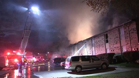 Two Hospitalized After Fire Intentionally Set At Apartment Complex