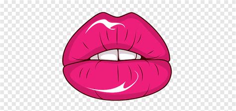 Lip Cartoon Lips Shiny People Lips Png Pngegg