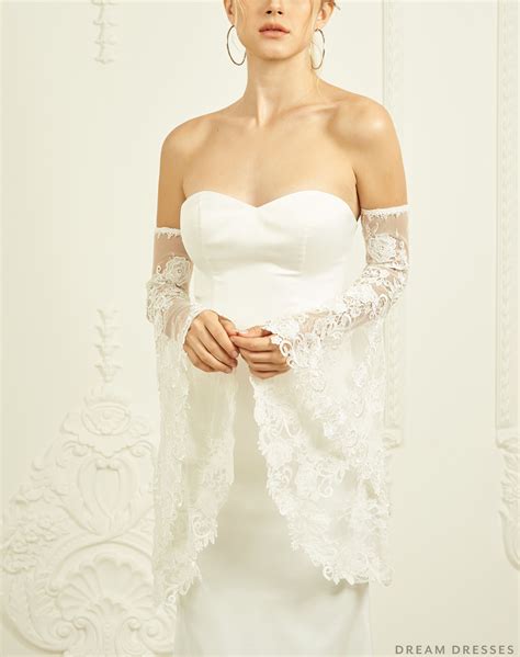 Https://tommynaija.com/wedding/attachable Sleeves For Wedding Dress