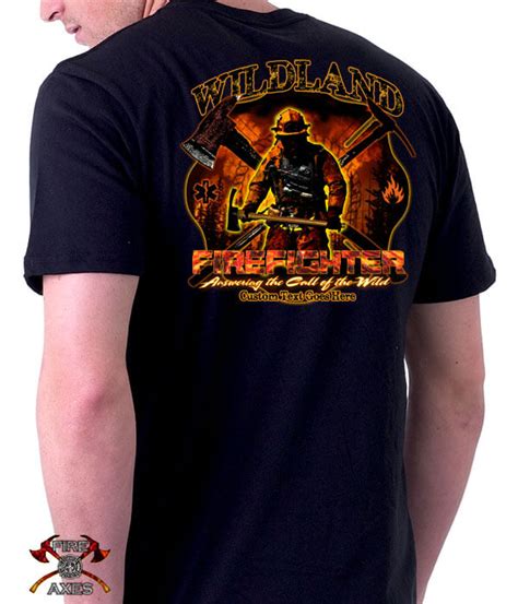 Wildland Firefighter Shirt 100 Made In The Usa From Fire And Axes