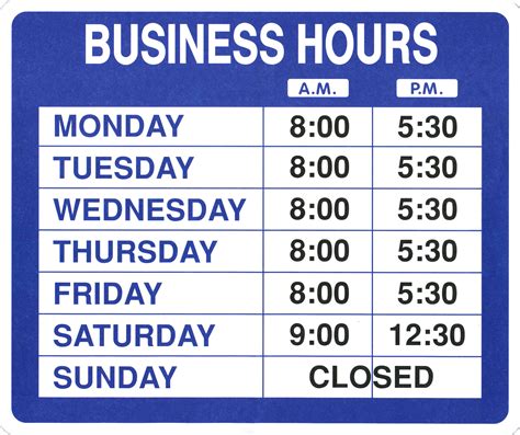 Business Hours Kit