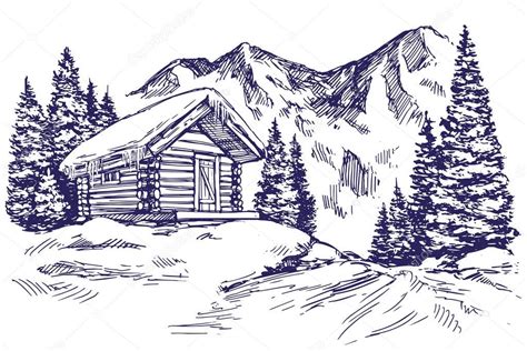 Imágenes: montañas con nieve para colorear | casa en ...