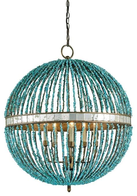 There are many different types of lighting to produce this effect and illuminating your home with a combination of coastal pendant lights, floor lamps, table lamps, and wall sconces can be striking. Currey Turquoise Blue Island Beach Alberto Orb Chandelier ...