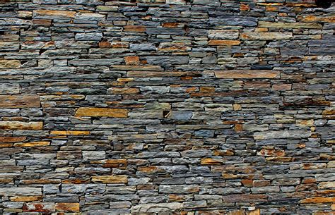 Slate Stone Wall Texture