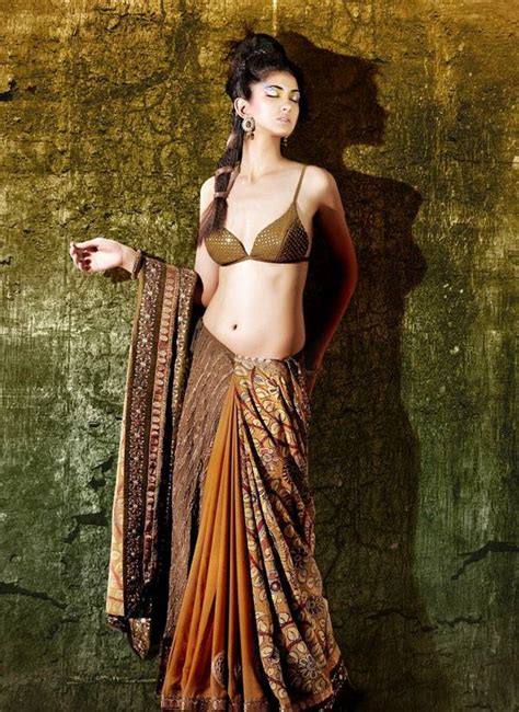 Fashion And Style Bra Saree