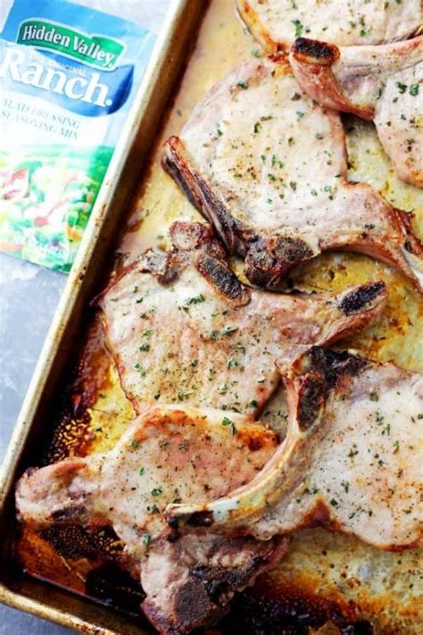 Ranch Pork Chops Recipe Easy Pork Chops Dinner Idea