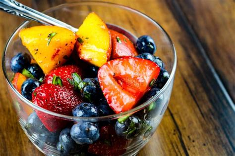 A Bowl Of Fresh Fruit Stock Photo Image Of Dessert 103035398