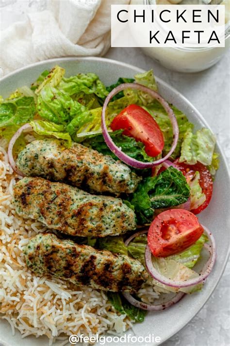 This middle eastern beef kebab recipe has been in the family make the marinade: Chicken Kafta {Lebanese Style Kebabs} | FeelGoodFoodie ...