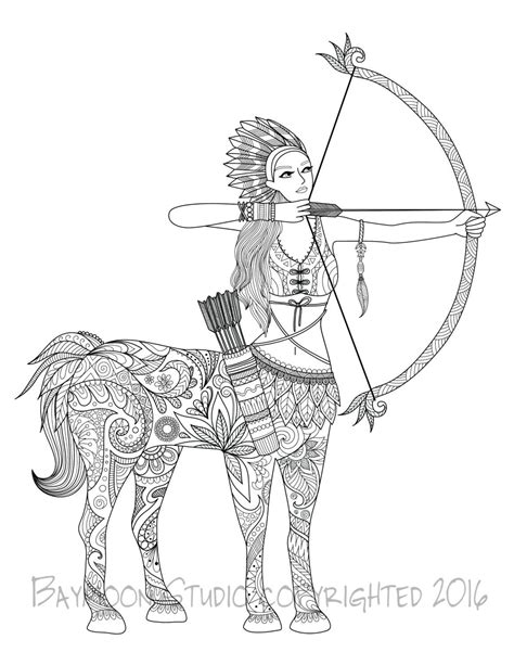 Color correlations show that the same coloring process is probably acting on centaur and. Centauro para colorear página páginas imprimibles por ...
