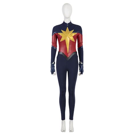 Captain Marvel 2 The Marvels Carol Danvers Team Uniform Cosplay Costum