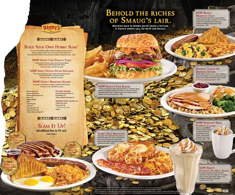 denny s new hobbit menu available from today hobbit movie news and rumors ™