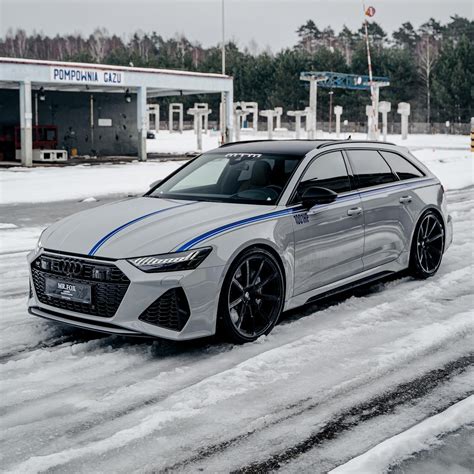 Audi Rs Avant Becomes A Mph Supercar Eating Land Meteorite With
