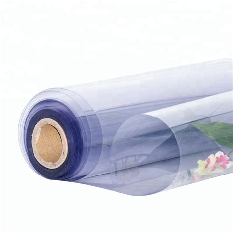 Customized 04mm Polyvinyl Chloride Super Clear Pvc Film Roll For