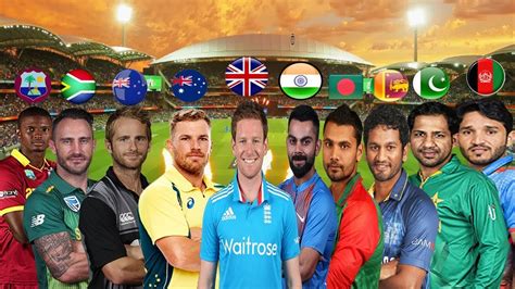 Cricket World Cup 2019 All Team Captains Icc World Cup 2 Flickr