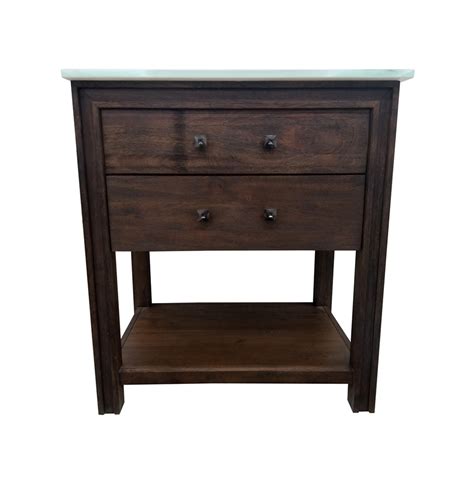 This is because these vanities usually feature a compact design and as a result, they won't be taking up too much of your bathroom space. Solana Dark Beach Vanity - Closeout - Builders Surplus ...