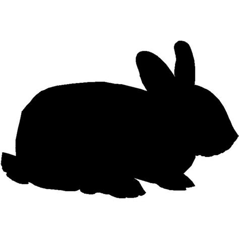 Rabbit Silhouette Images At Getdrawings Free Download