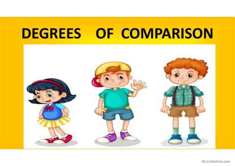 Degrees Of Comparison English Esl Powerpoints
