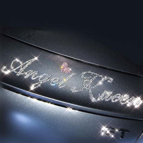 The Possibilities Are Endless With These Diy Bling Car Emblems