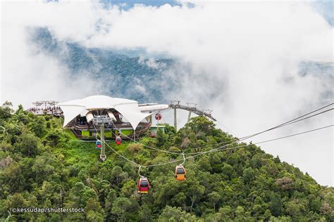 Langkawi cable car has three different stations, namely base station, middle station and the top station. Langkawi Cable Car - Pantai Kok Attractions