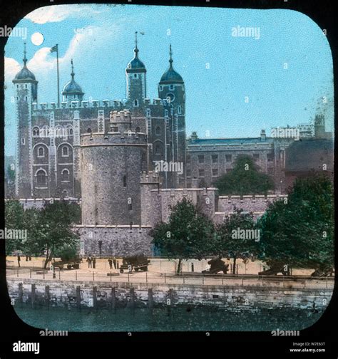 The Tower Of London At Night Late 19th Or Early 20th Century Artist