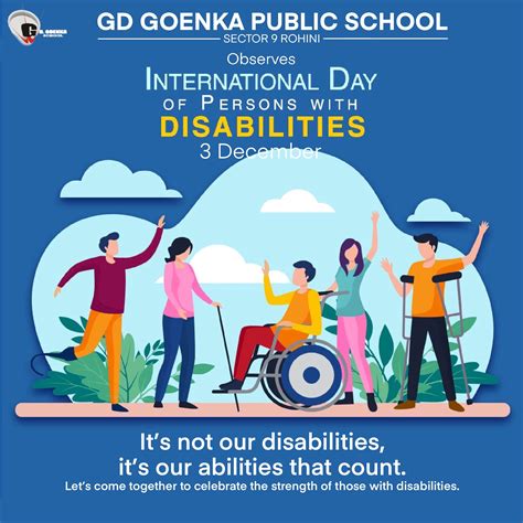 International Day Of Persons With Disabilities Gd Goenka Rohini