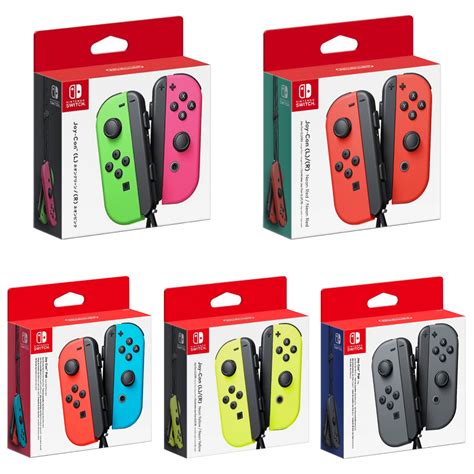 Nintendo Switch Joy Con Controller Pair Neon Red Neon Blue In Dhaka Pxngame