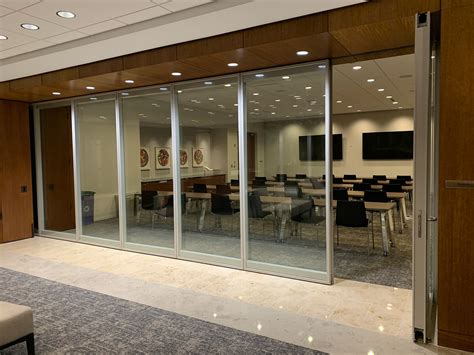 modernfold acousti clear glass walls