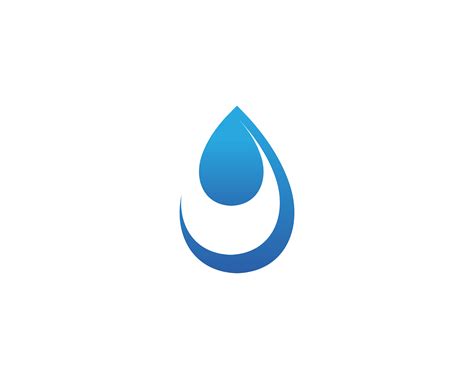 Water Drop Logo Template Vector Illustration Design 612291 Vector Art