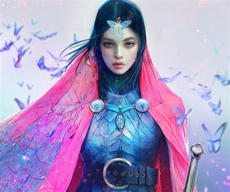 Fantasy Women Warrior Hd Wallpaper Peakpx