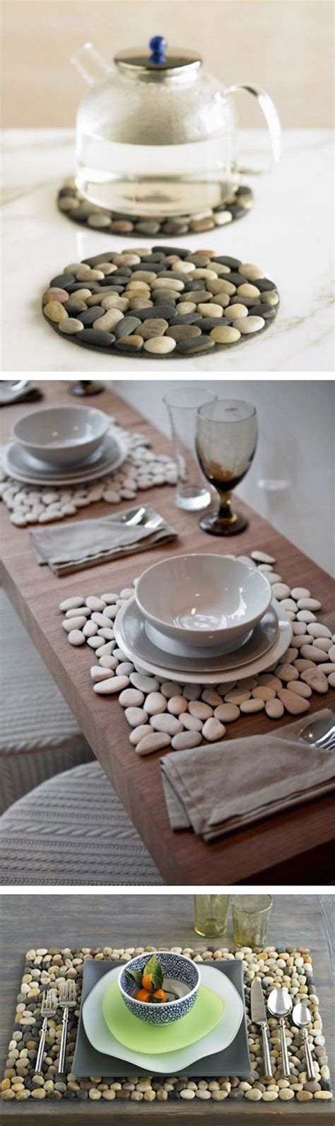 Diy Home Decor Ideas With Pebbles And River Rocks