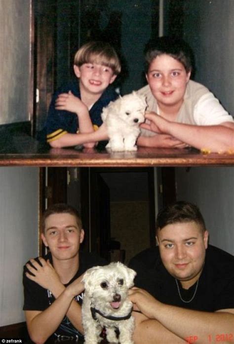 Now And Then The Cringe Worthy Photographs Of Folks Recreating
