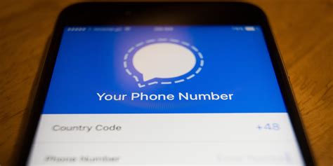 The number you dialed is. How to change your phone number on the Signal messaging ...