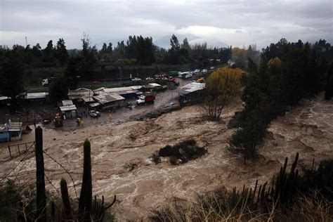 La Crisis Climática Pone En Alerta A Chile Por Lluvias Torrenciales