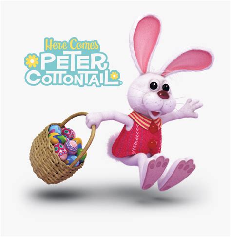 Here Comes Peter Cottontail Free Transparent Clipart Clipartkey